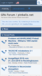 Mobile Screenshot of pinballz.net